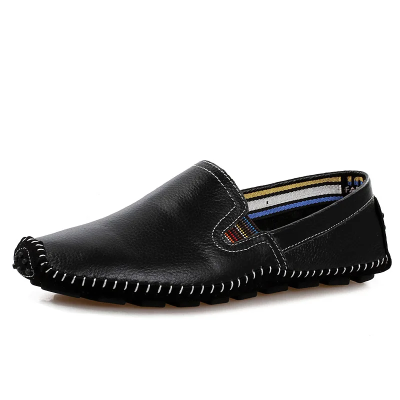

Big Size 38~47 Handmade Men Shoes Genuine Leather Men Flats Comfort Driving Shoes Soft Leather Moccasins for Men