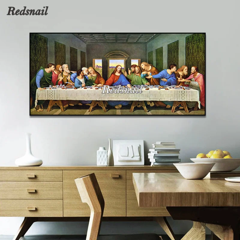 Большой размер Тайная супер-христианская 5D Diy Алмазная картина пазл полная дрель