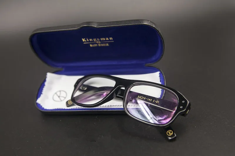 Movie Kingsman The Golden Circle Secret Service Cosplay Eyewear Glasses Eyeglasses Sunglasses Customized