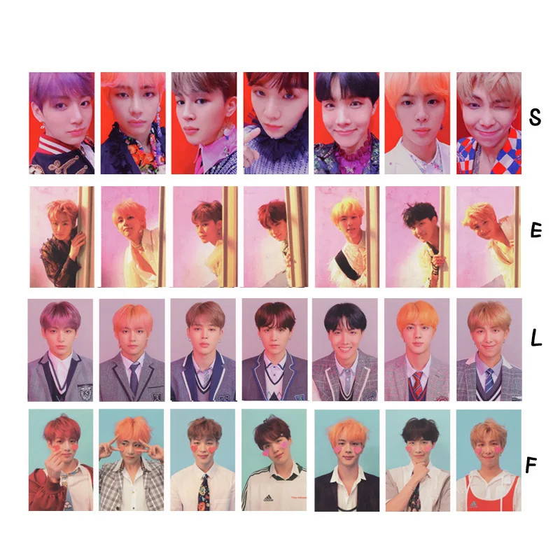 Альбом Kpop Фотокарточка Bangtan Boys коллекционная фотокарточка самодельные бумажные