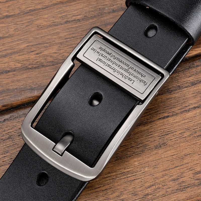 Мужской ремень из натуральной кожи большой размер 140 150 160 170 см с пряжкой