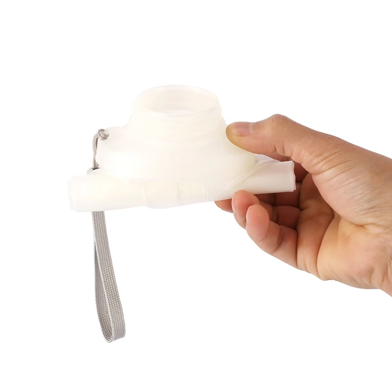 Moocy многоразовый 750 мл портативный складной чайник для воды пеших прогулок