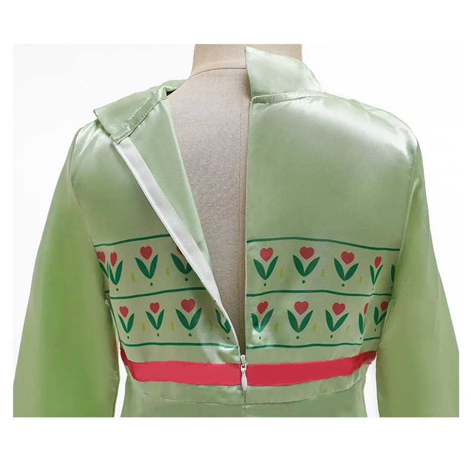 Женская ночная рубашка с длинным рукавом Эльза и Анна | Мать ребенок