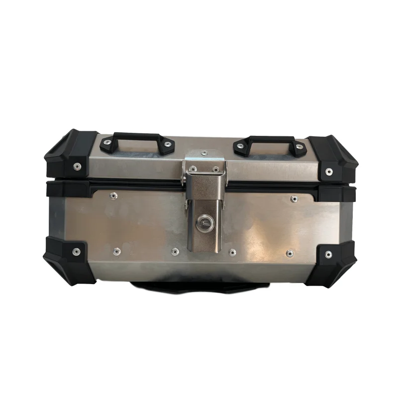 

Zhuitu 25L Motorcycle Top Box Aluminum Tail Box Rear Case Motorbike Box Motorbox