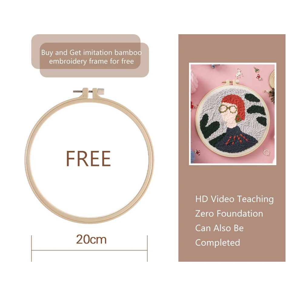 Наборы для вышивки единорогом детей наборы из 2020 розовой шерсти начинающих