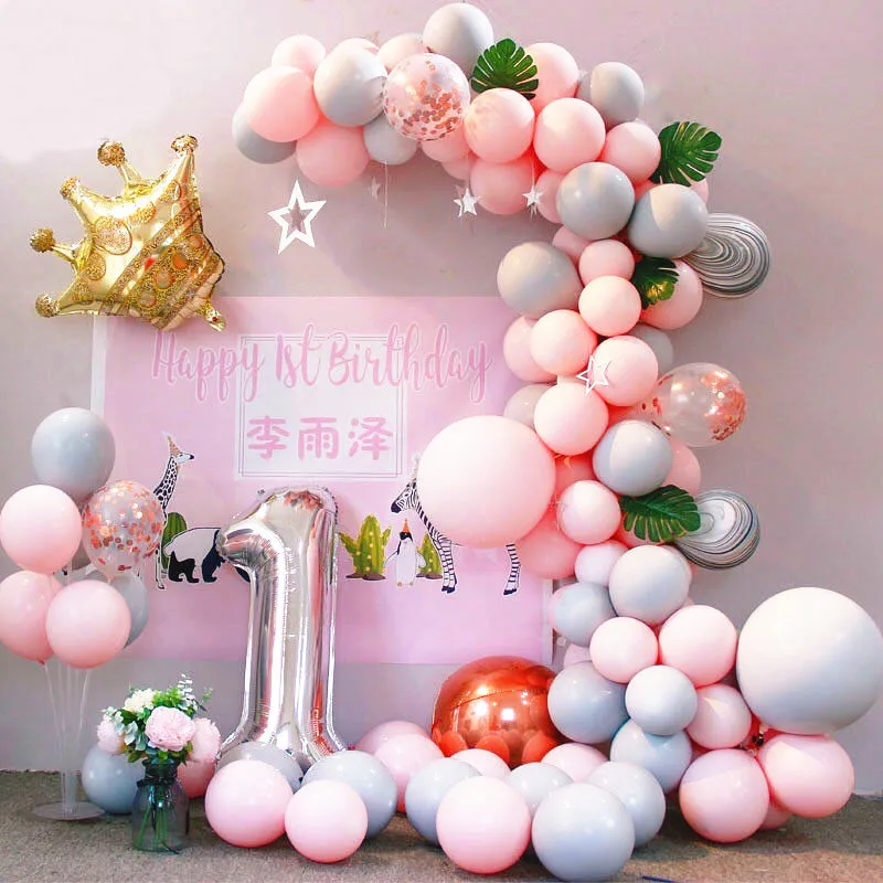 32 дюймов серебро номер Фольга воздушные шары 0-9 цифр Воздушный баллон детское