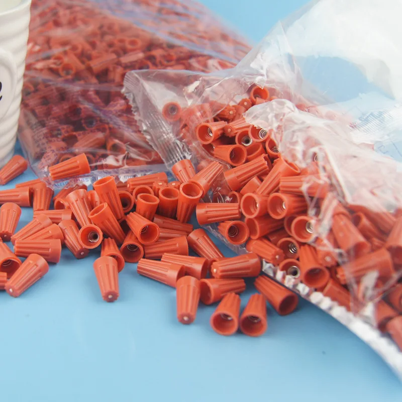 1000 шт. Соединительная крышка P1 Пружинные соединители винтовые крышки