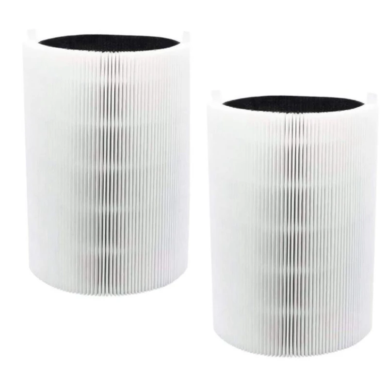 

2 Pcs Replacement Filter For Blueair Blue Pure 411,411+ & Mini Air Purifier,HEPA & Activated Carbon Composite Filter