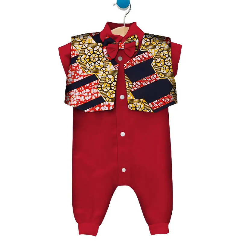 Комплект из 2 предметов для маленьких мальчиков в африканском стиле Одежда с