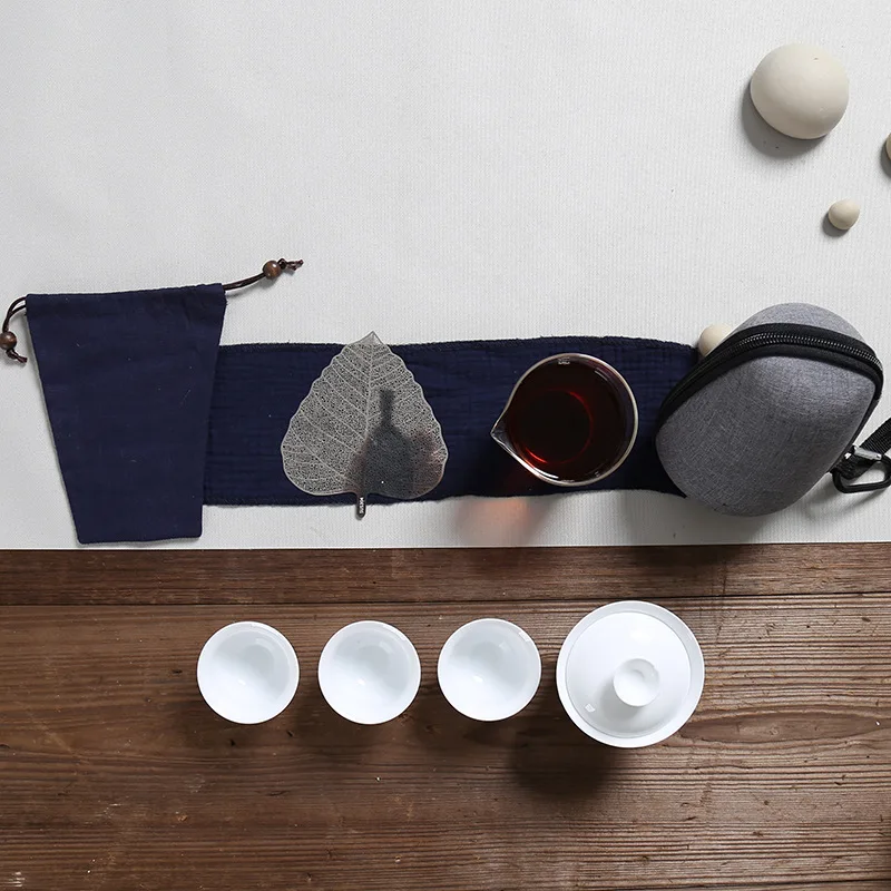 Фарфоровая чайная кружка Gaiwan чайный чайник для чайной церемонии китайский