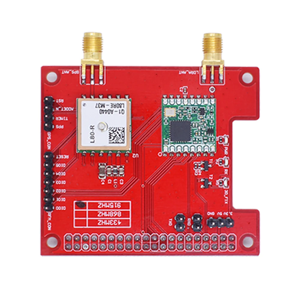 ЛОР GPS шляпа версии V1.0 Lora/GPS _ HAT-это модуль оплаты для LoRaWan и ues с Raspberry Pi |