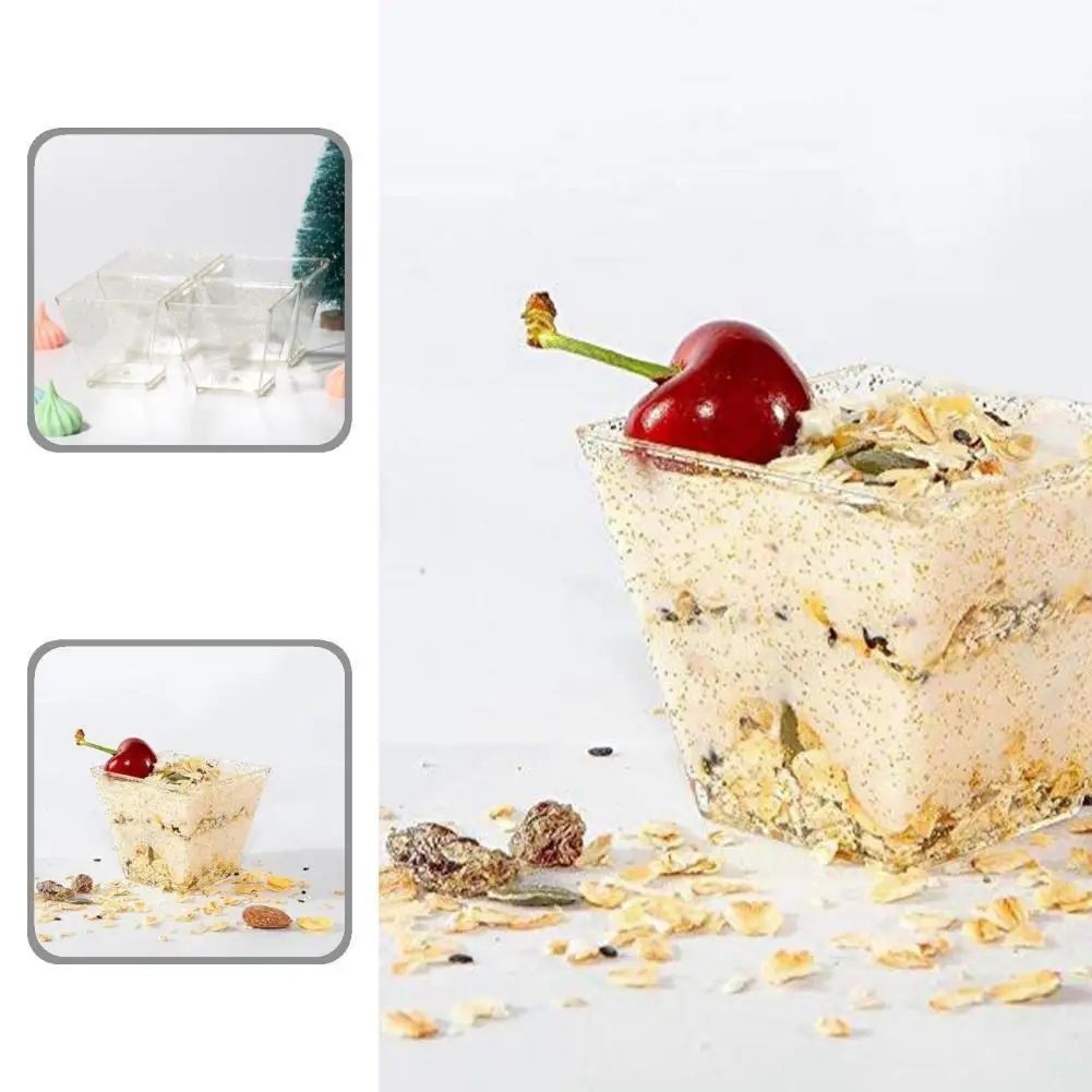 

Convenient Safe Multi-functional Dessert Fruits Tasting Cups for Kitchen