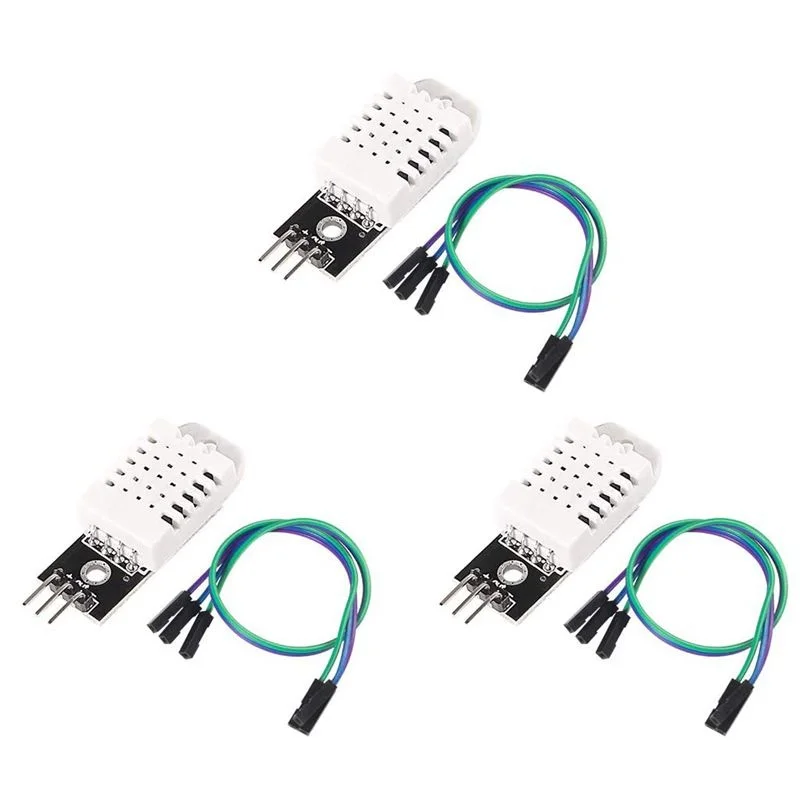 Модуль датчика температуры и влажности DHT22 3 шт./лот рандомное измерение с
