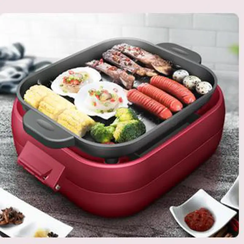 Корейский гриль для барбекю запеченная цельная бытовая электрическая духовка