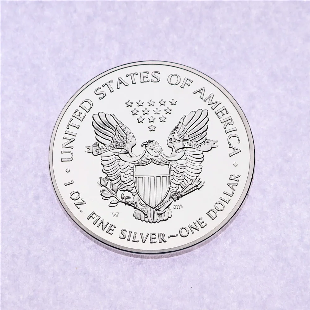 

New 2000--2021 American Eagle of Liberty Silver Coin 1 oz Fine Silver Collectibles America Coins New Year Gift Fine Collection