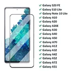 Закаленное стекло для Samsung Galaxy S20FE S21 Plus S10 Note 10 Lite A42 A32 A12 A51 A50 A40 A70 A30 A20E A10, Защитная пленка для экрана