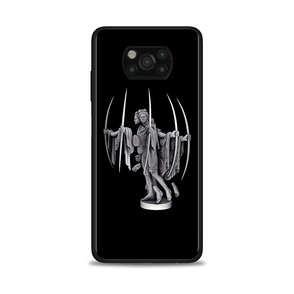 

Plaster Statue David Aesthetic Art Case For Xiaomi Poco X3 NFC 6.67 inch Silicone Soft TPU Phone Cover For Xiaomi Poco M3 Cases