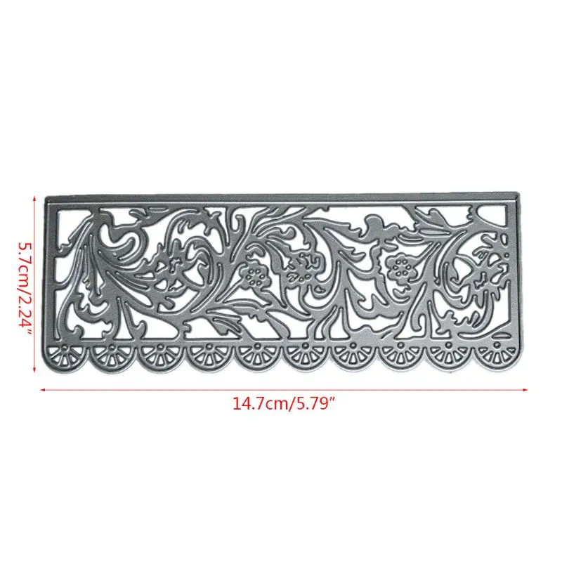 

European Lace Metal Cutting Dies Stencil Scrapbooking DIY Album Stamp Paper Card 87HB