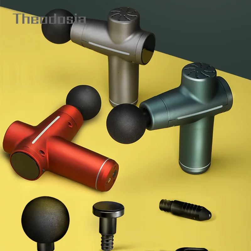 Оборудование для фитнеса мини Массажный пистолет массажер спины электрический