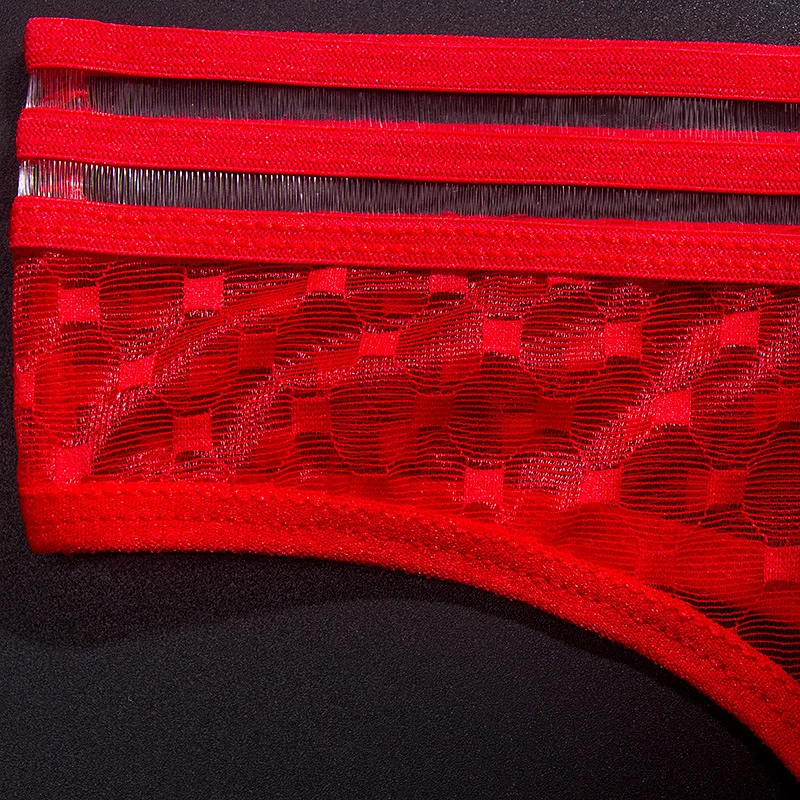 Шорты для йоги сексуальные женские хлопковые сетчатые прозрачные трусики