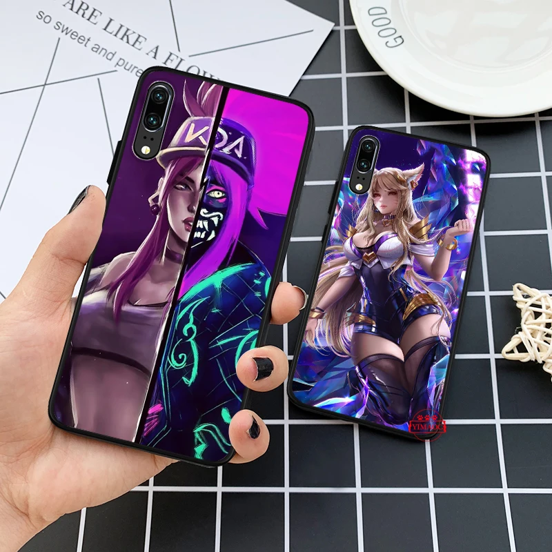 League of legends kda poros силиконовый чехол для Huawei P8 Lite 2015 2017 P9 2016 Mimi P10 P20 P30 Pro P Smart Z 2019 Plus |
