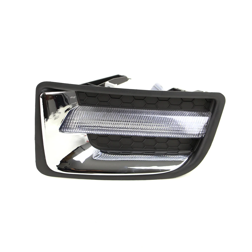 Светодиодные дневные ходовые огни для Isuzu D Max RT50 2012 2013 2014 2015 противотуманные фары|