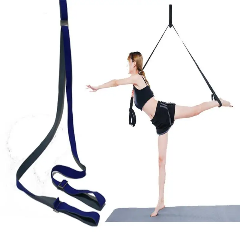 

3M Door Flexibility Stretching Yoga Stretch Strap Leg Stretcher Strap D-Ring Belt Dance Gymnastics Resistance Fitness Gym Bands