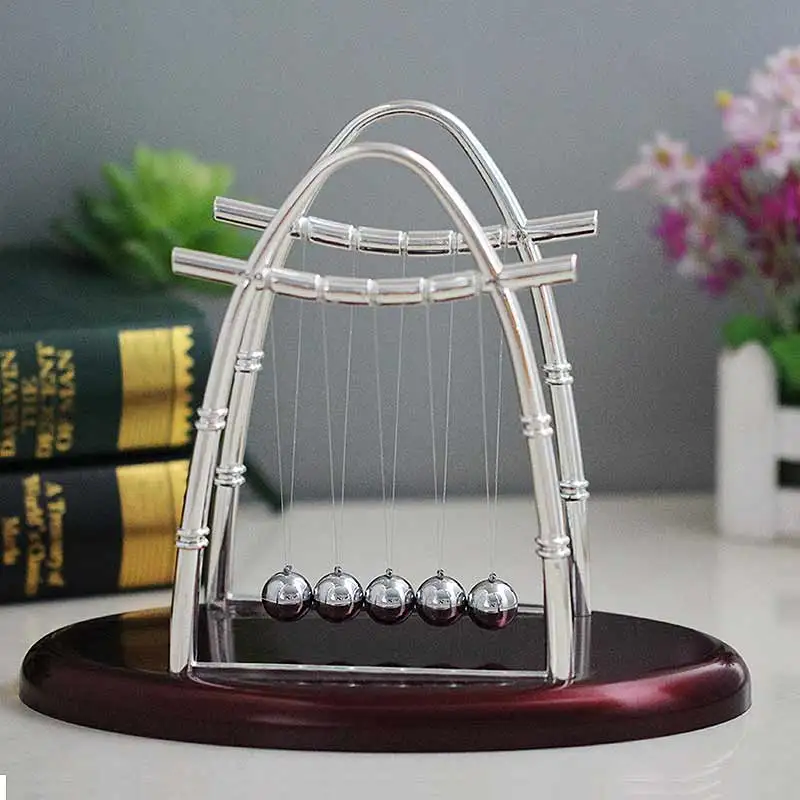 Горячая маятник Ньютона шары баланс украшения Металл несколько игрушек энергии