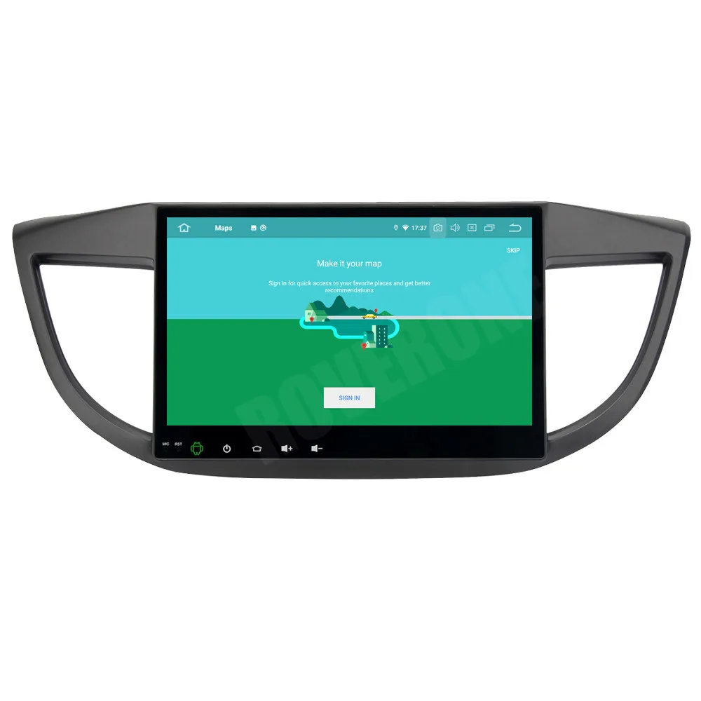 Автомагнитола RoverOne для Honda CRV телефона 2012 + Android 10 автомобильное радио с GPS стерео