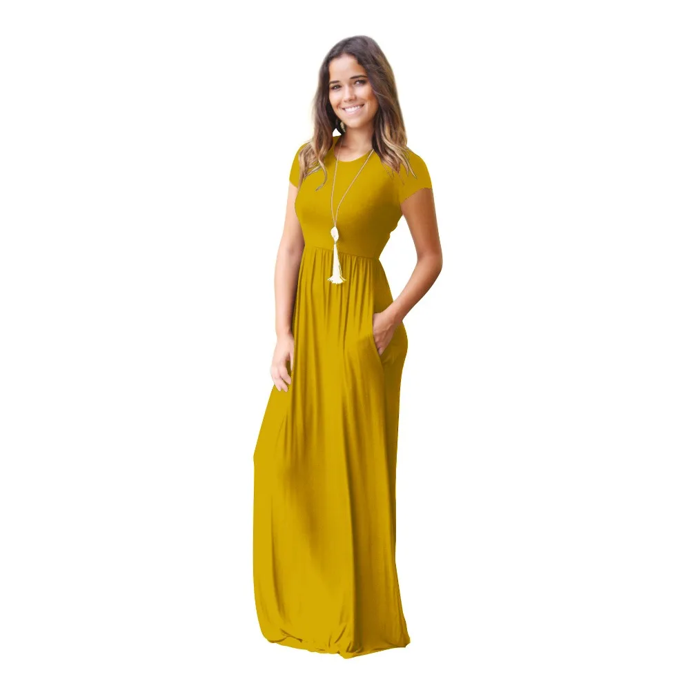 Летнее платье женское элегантное красное цельное с коротким рукавом размера