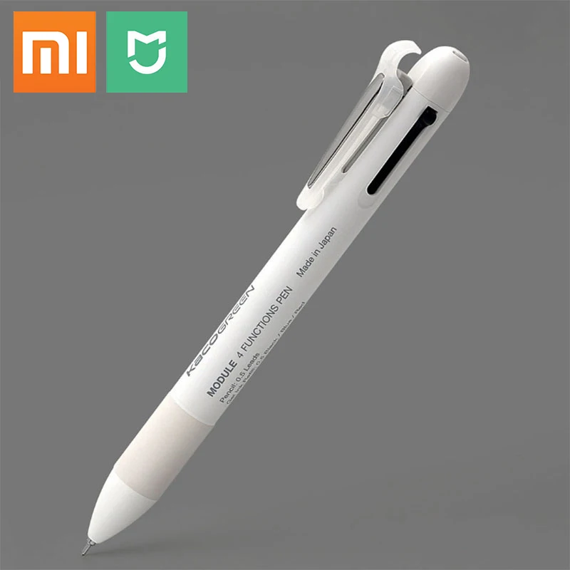 Оригинальная многофункциональная ручка Xiaomi KACO EASY 4 0 5 мм зеленая черная синяя