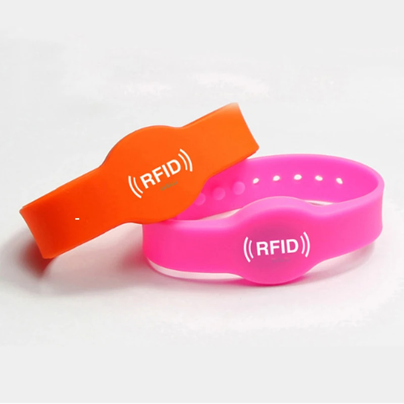 125 кГц EM4100 TK4100 браслет RFID ID карты силиконовый Читайте только нет печатных Цвет
