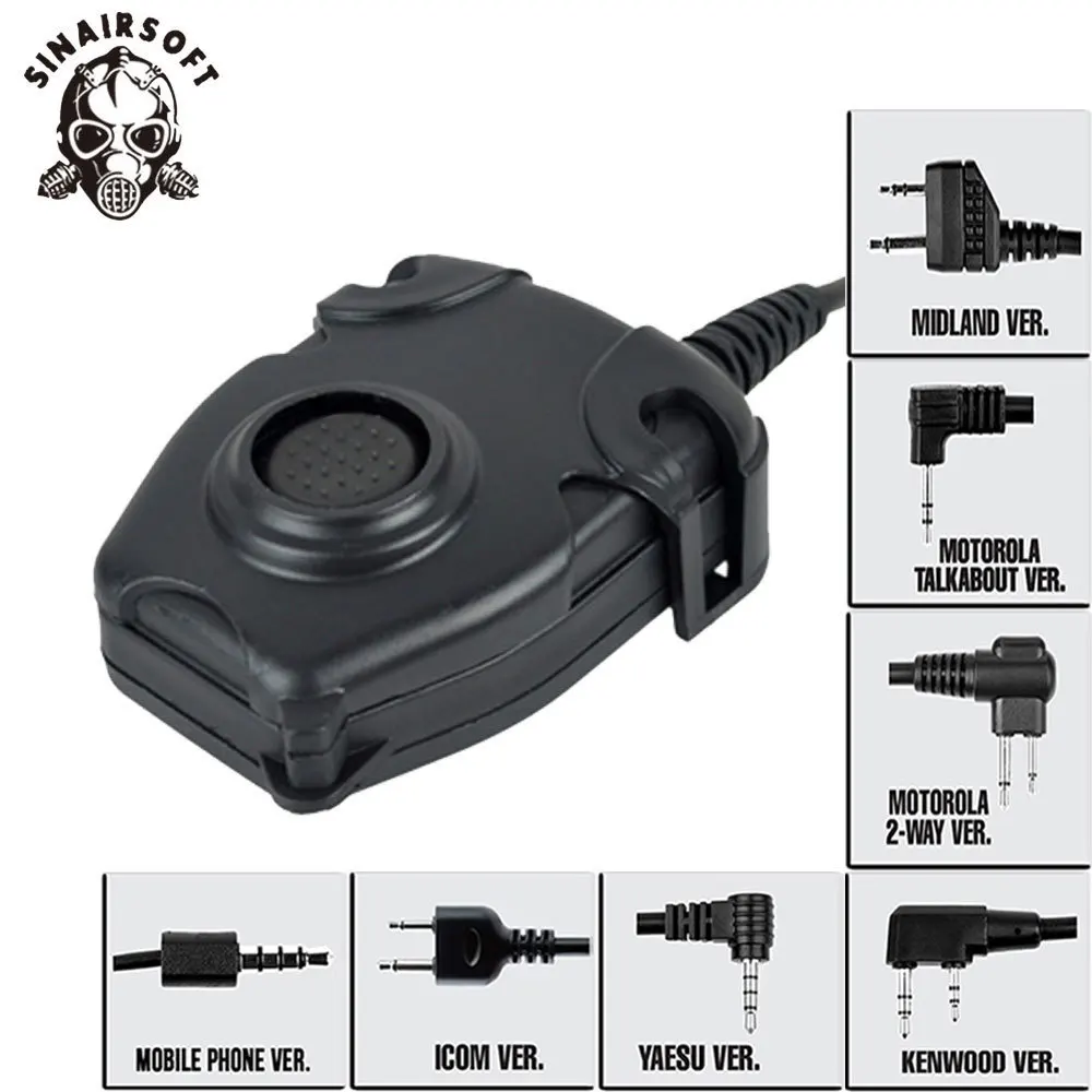 Z Tactical Airsoft Bowman Elite II Гарнитура для охоты Kenwood носимые наушники тактические