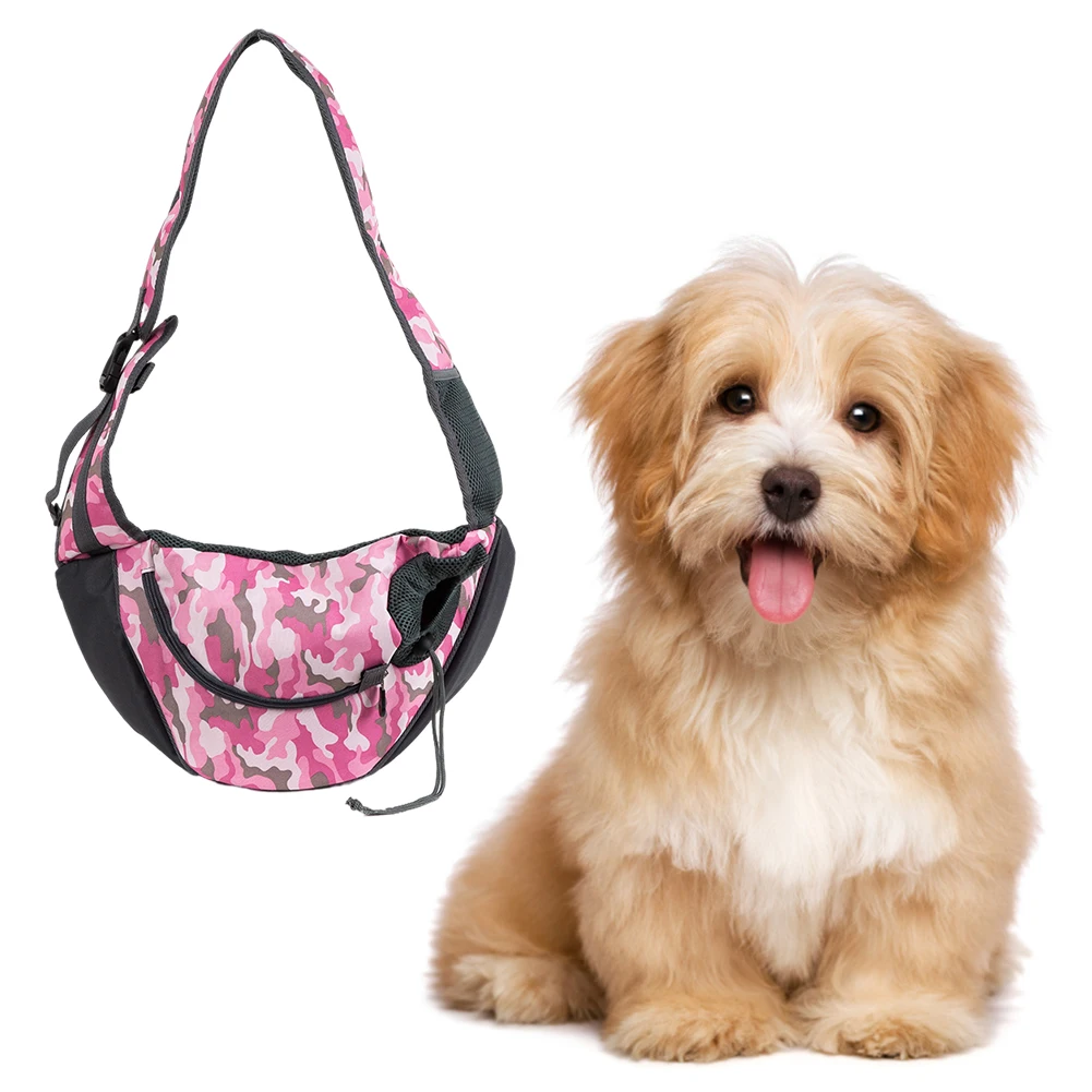 

Dog Carrier Comfort Shoulder Bag Outdoor Mesh Handbag Oxford Pet Travel Cats Tote Breathable Puppy Front Outdoor Cover Carrier