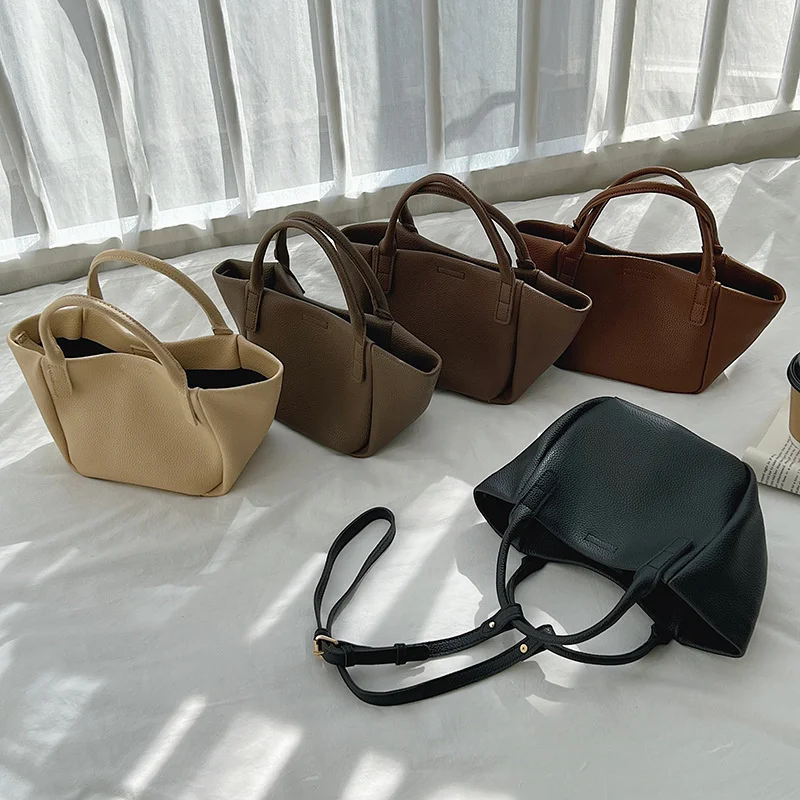 

Minority Vintage Charm Messenger Women's Hand-held Shoulder Niche Trend Vegetable Bag Fashion Simple Tot Commuter Bag