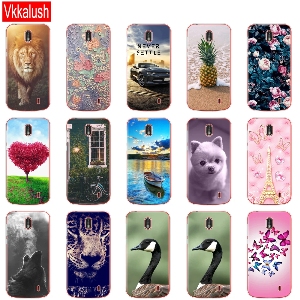 Чехол для телефона Nokia 1 Plus чехол милый мультяшный силиконовый мягкий Nokia1 бампер