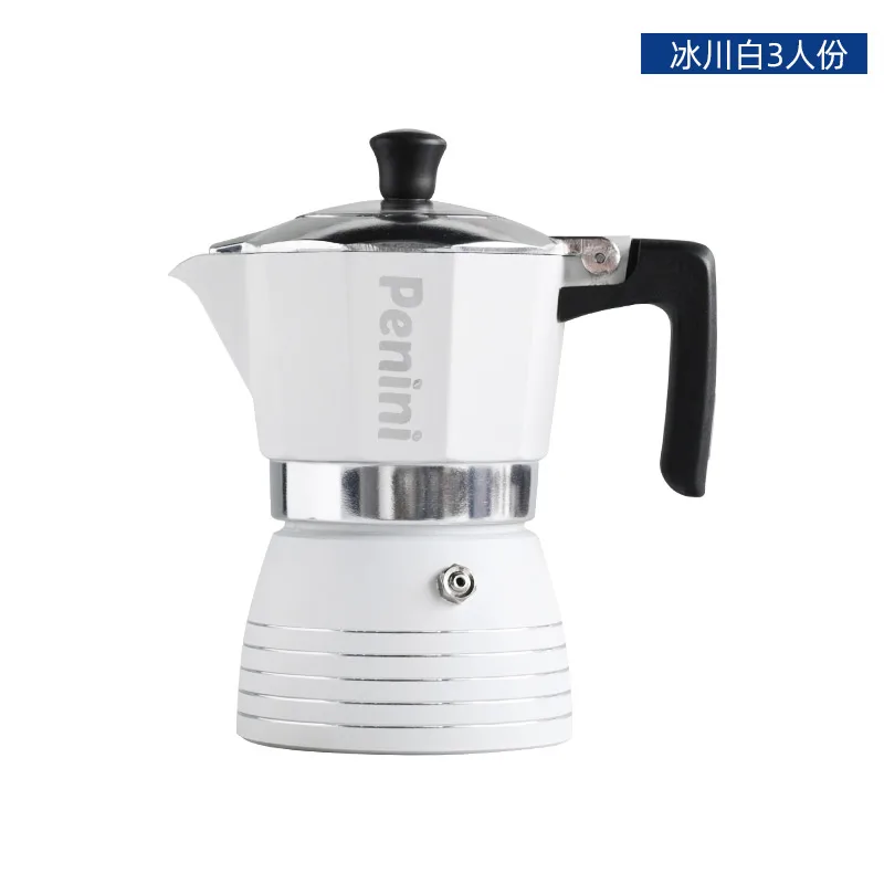 

Vintage Nordic Coffee Pot Moka Kitchen Portable Stainless Steel Coffee Pot Thin Mouth Household Cafetera Italiana Coffeeware DH5