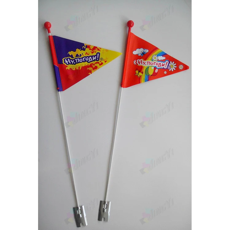 Оптовая дешевые безопасности флаг на велосипед реклама | Дом и сад