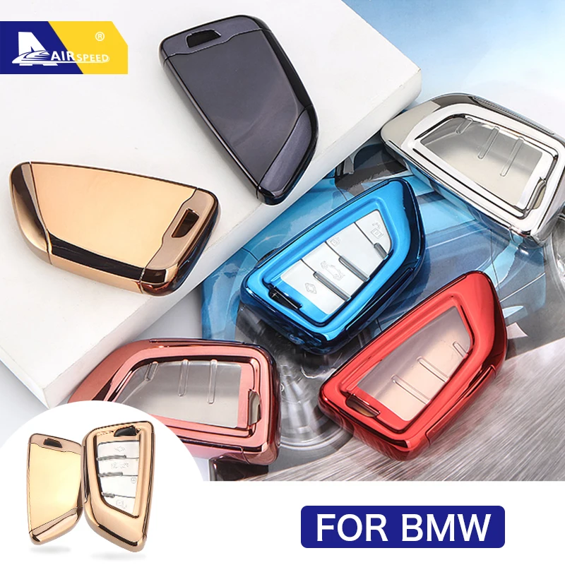 Airspeed TPU чехол для ключей BMW 5 серии G30 X5 F15 X6 F16 X1 F48 F39 7 G11 аксессуары автомобильный |