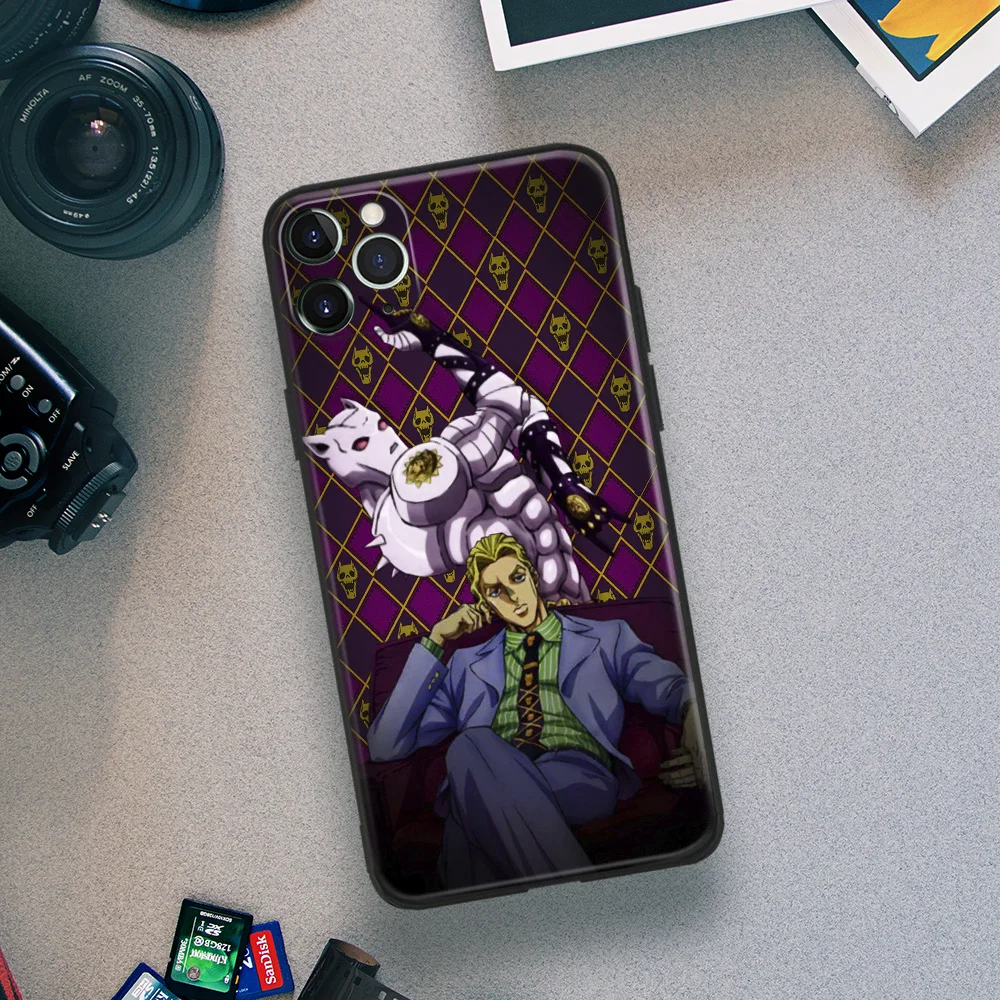 Yoshikage чехол для телефона с героями мультфильма Необычные Аниме Кира Джоджо IPhone 11