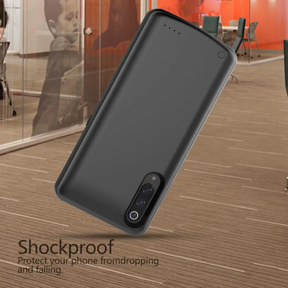 6500 мАч портативный телефон батарея мощность чехол для Xiaomi Mi 9 SE зарядное