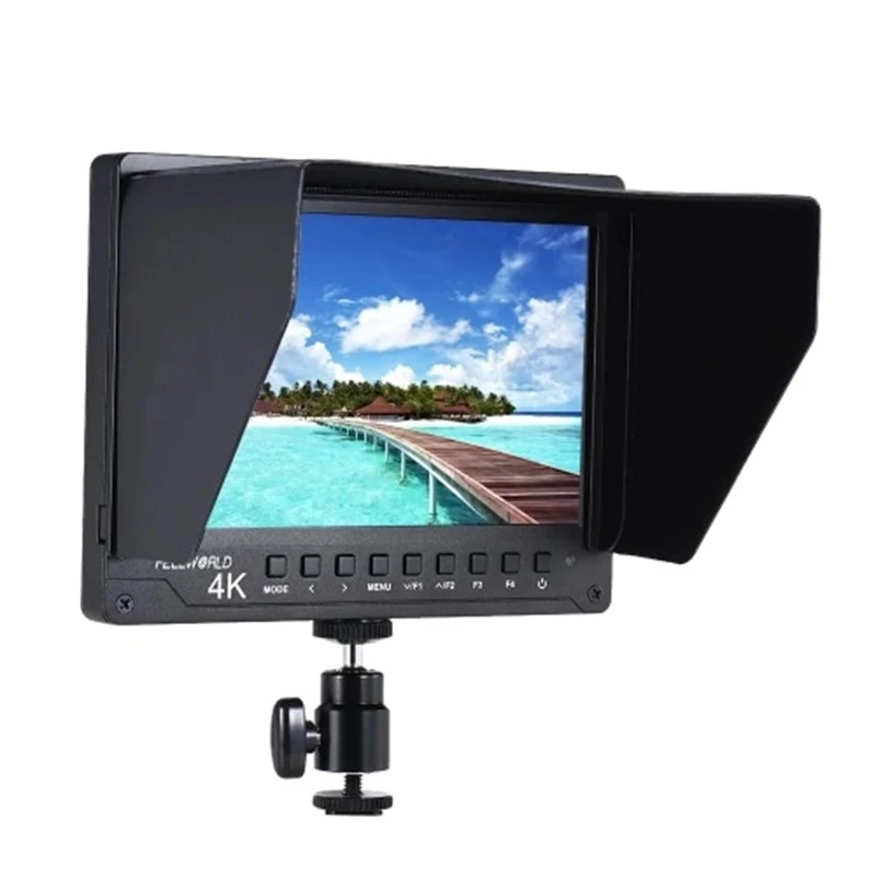 Feelworld A737 7 дюймов IPS полевой монитор камеры 1920x1200 Full HD видео дисплей/HD AV in/Поддержка