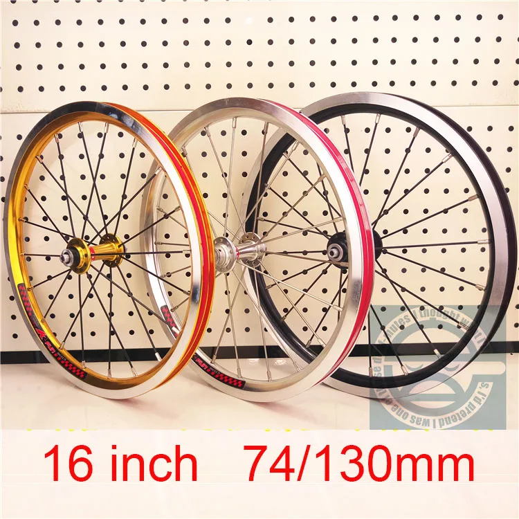 16 дюймов Велосипедное колесо 305 велосипедные колеса для складного велосипеда 74