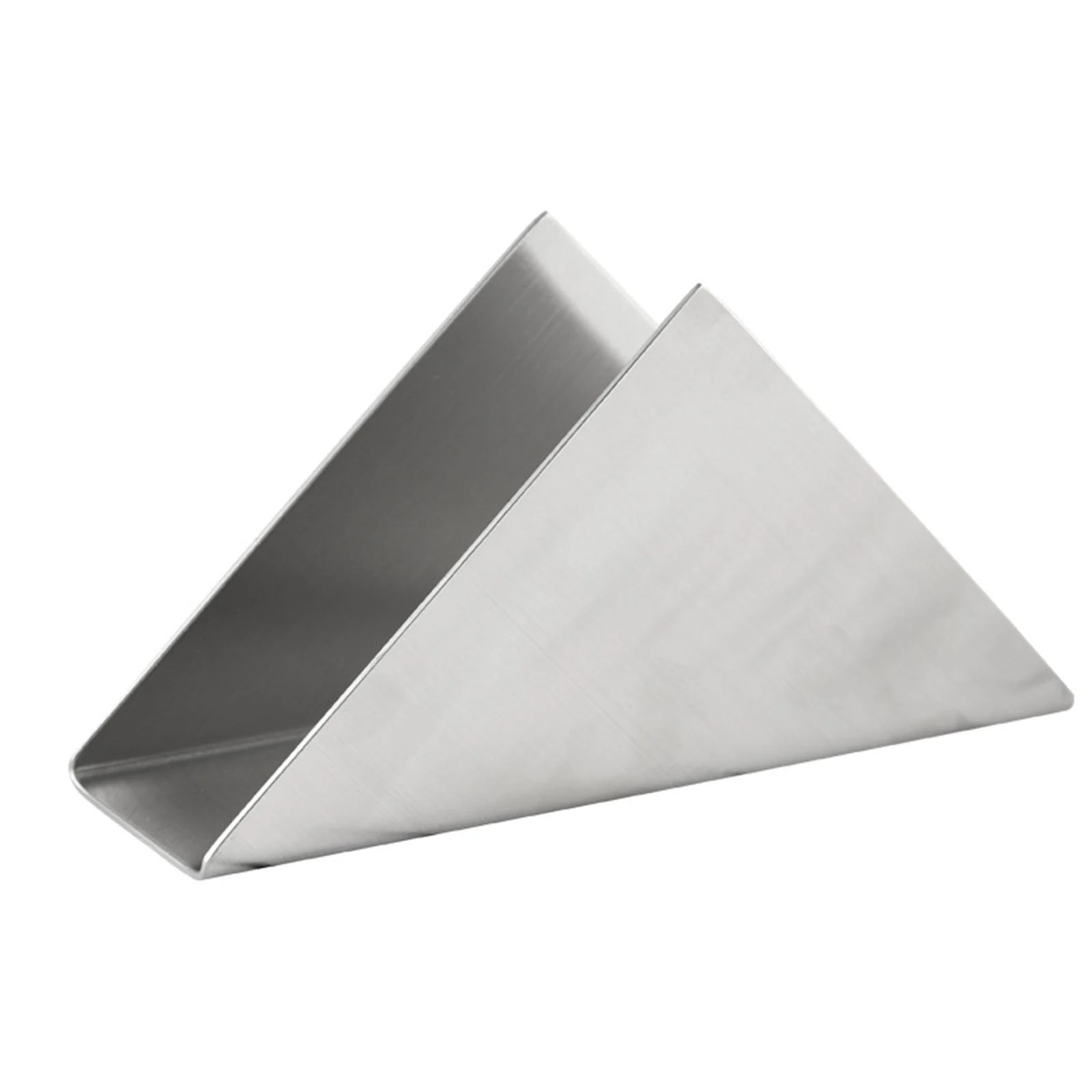 

Hot Stainless Steel Napkin Holder Geometric Shape Fashion Durable Washable for Restaurant Hotel Countertop Table