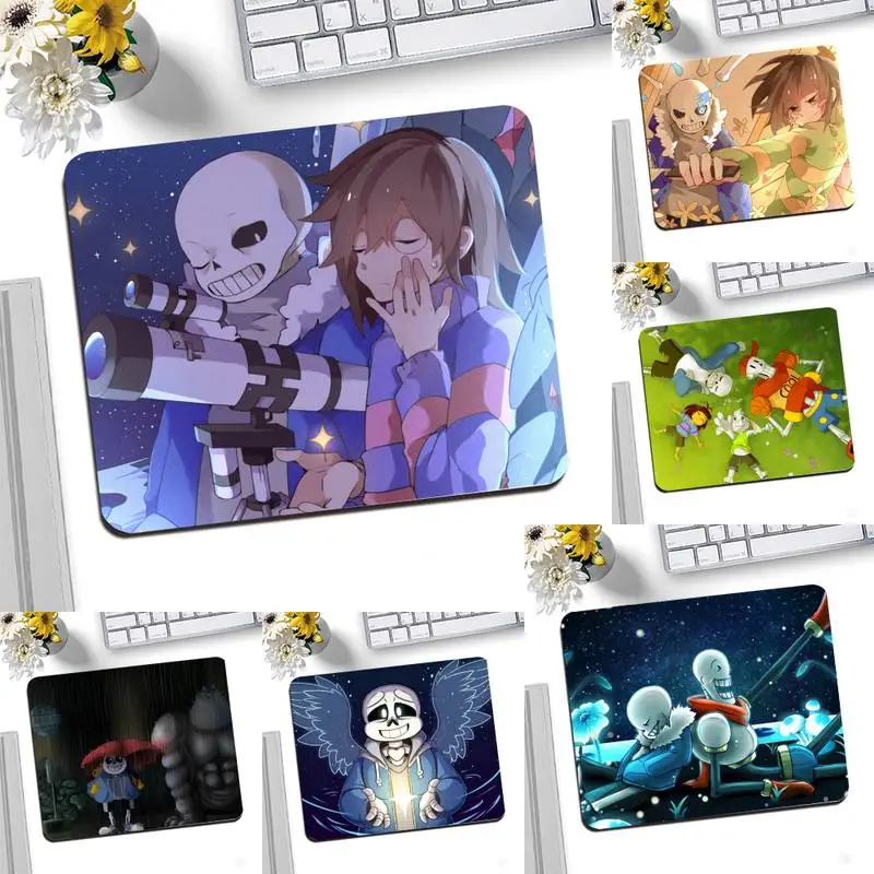 

Undertale sans Customized laptop Gaming mouse pad Desktop Mousepad Gaming Small Mouse Pad 25X20CM Keyboard Mat