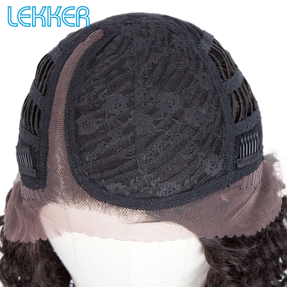 Бразильские парики Lekker Remy 13x4 из человеческих волос на сетке спереди с левой