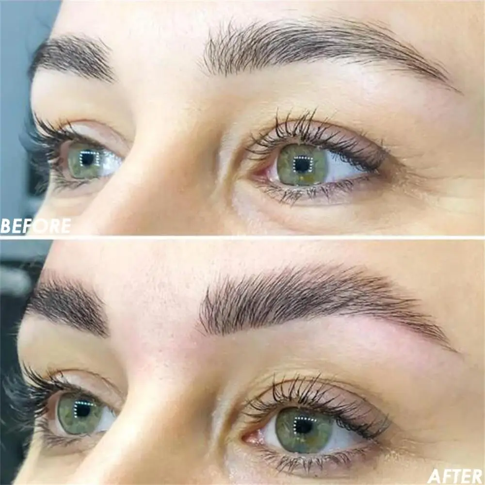 Профессиональный 3D Перьевые брови Лифт Набор для завивки Кератиновый набор