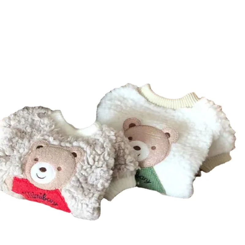 

Pet clothes dog bear Schnauzer small dog Teddy small dog warm clothes autumn and winter fashion brand two legged velvet new 2021