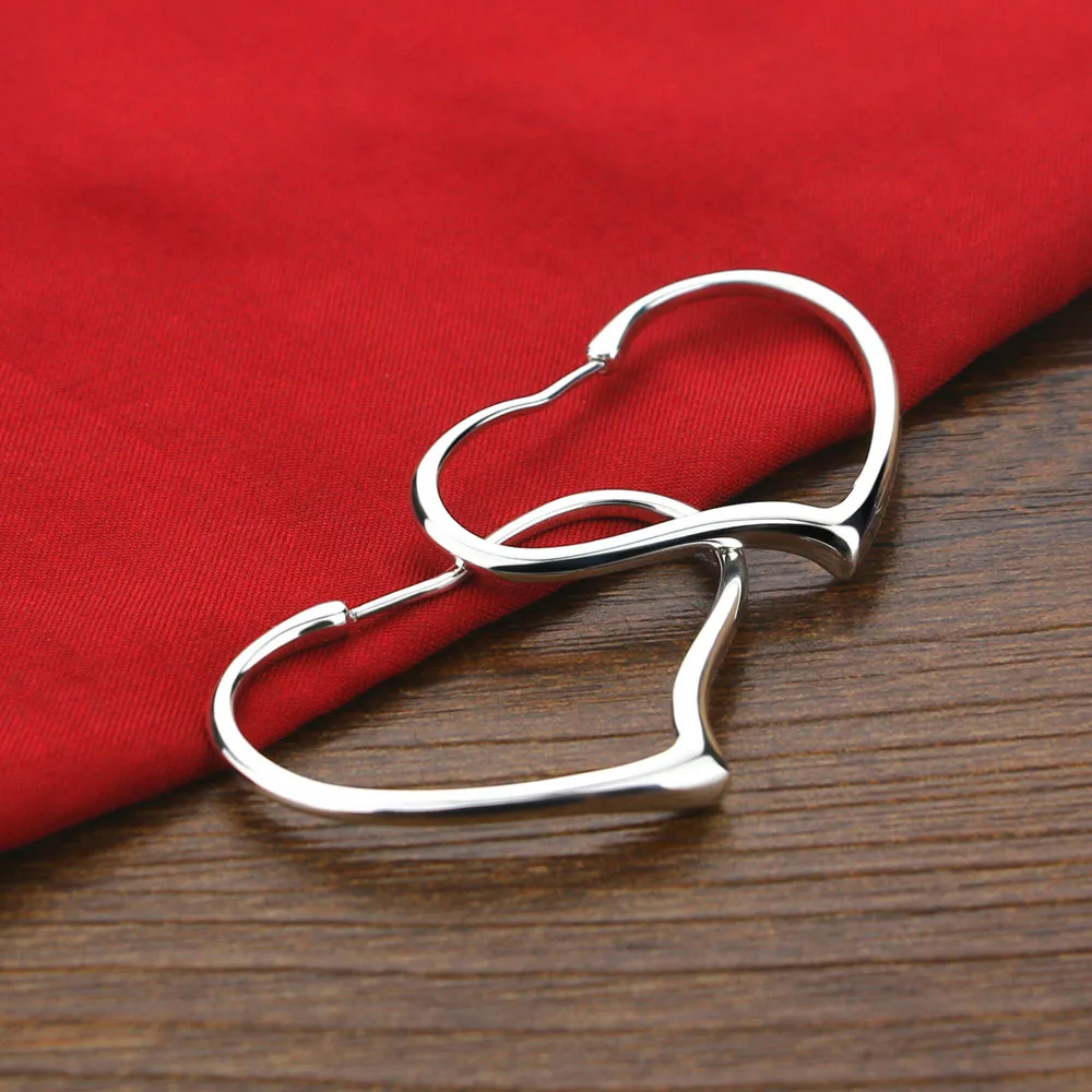 Обувь в европейском и американском стиле 925 серебряный цвет украшения серьги для