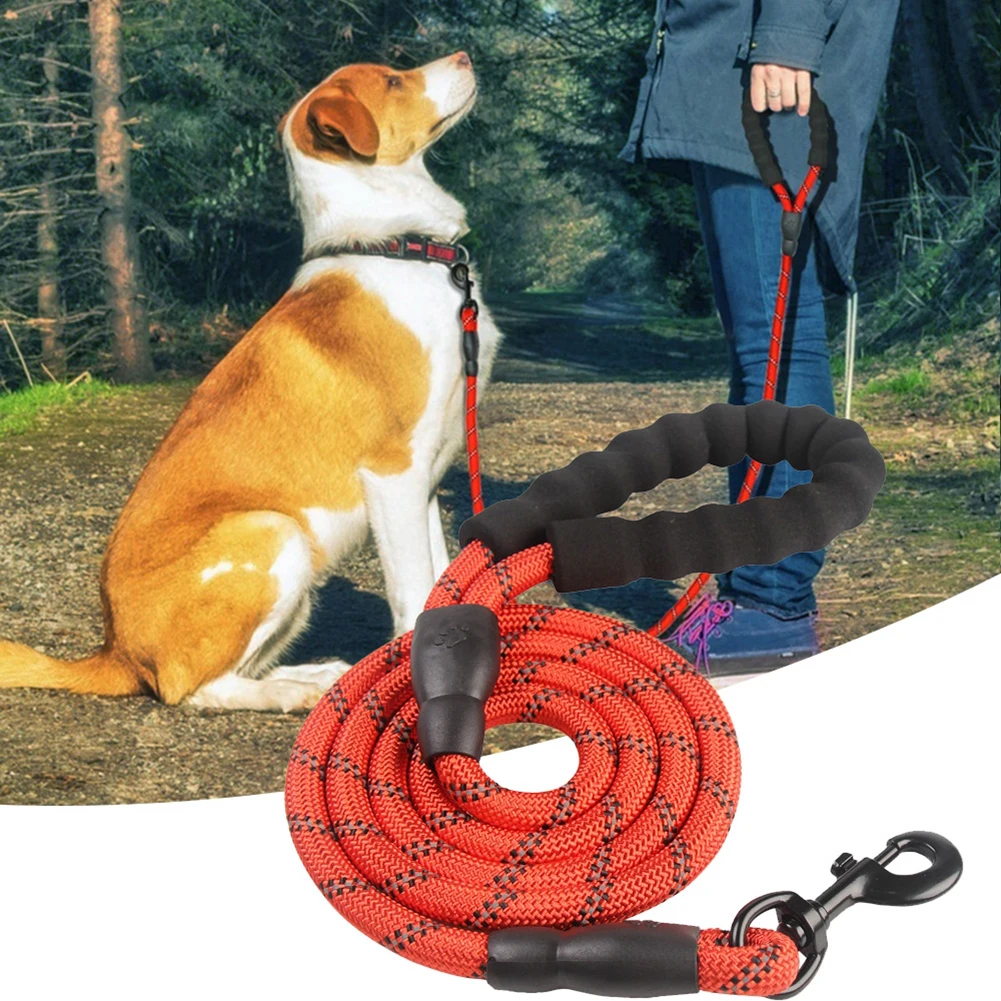 1 5 м поводок для собак рефлективные веревки на открытом воздухе выгула